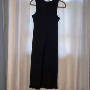 Women’s Theory Black sleeveless dress